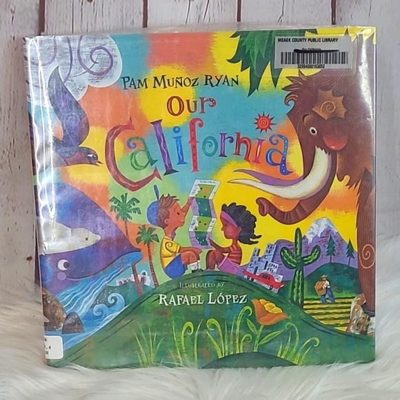 Other - Our California Beautiful Artwork Children's Hardback CA History Picture Book